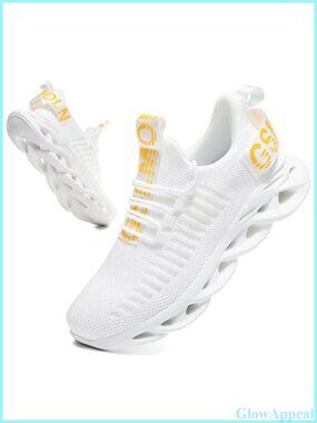 Womens Lace Up Walking Shoes Breathable Mesh Ultra Lightweight Platform Sneakers